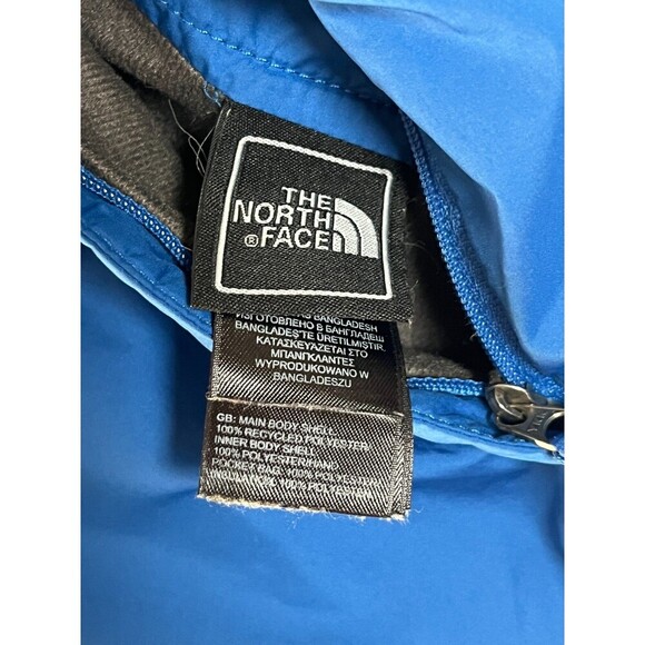 North Face Reversible Vest Medium 10-12 Fleece Lined Blue Gray Gorpcore‎ Camping - Picture 6 of 12